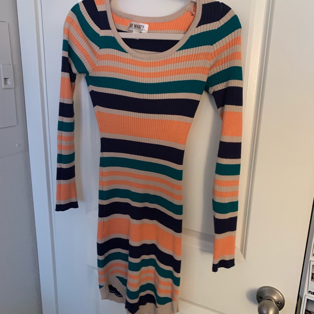 Cute stripped dress